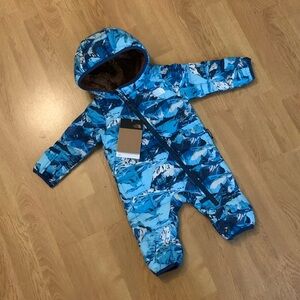 NWT The North Face Baby ThermoBall One-Piece, 0-3M